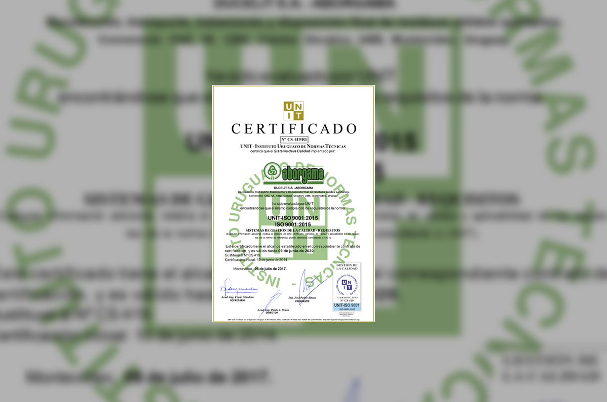 certif iso 9001